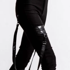 KillStar Gals Dead Resistance Skinny Jeans Black