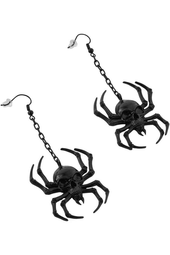 KillStar Gals Deadly Black Earrings 3 KillStar Gals Deadly Black Earrings