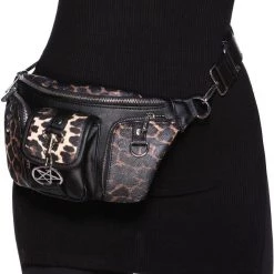 KillStar Demi Meower Leopard Fanny Pack Waist Bag