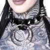 KillStar Devil Doll Spiked Ring Choker
