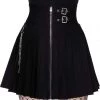 KillStar Gals Devil In Disguise Black Skirt