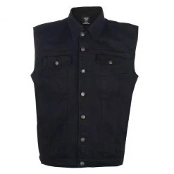 Other Classic Black Denim Vest Guys