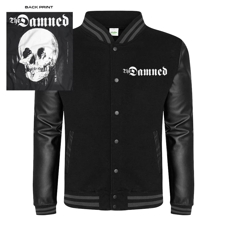 Band Merchandise The Damned Stretcher Case Letterman Jacket 3 Band Merchandise The Damned Stretcher Case Letterman Jacket