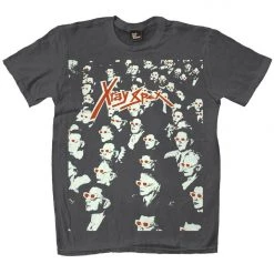 Rock Roll Repeat The World Turned Dayglo X-Ray Spex Band Shirt (Glow In The Dark)