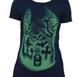 Black Market Art Company Deaths Door Girl's Loose Tee