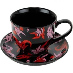 KillStar Devil's Play Mug & Saucer Housewares 5 KillStar Devil's Play Mug & Saucer Housewares