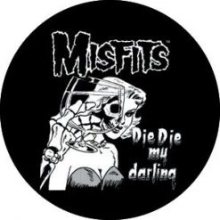 Band Merchandise Pins Misfits 'Die Die My Darling' Pin