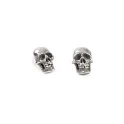 Alchemy Of England Mortaurium Skull Earrings Accessories
