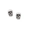 Alchemy Of England Mortaurium Skull Earrings Accessories