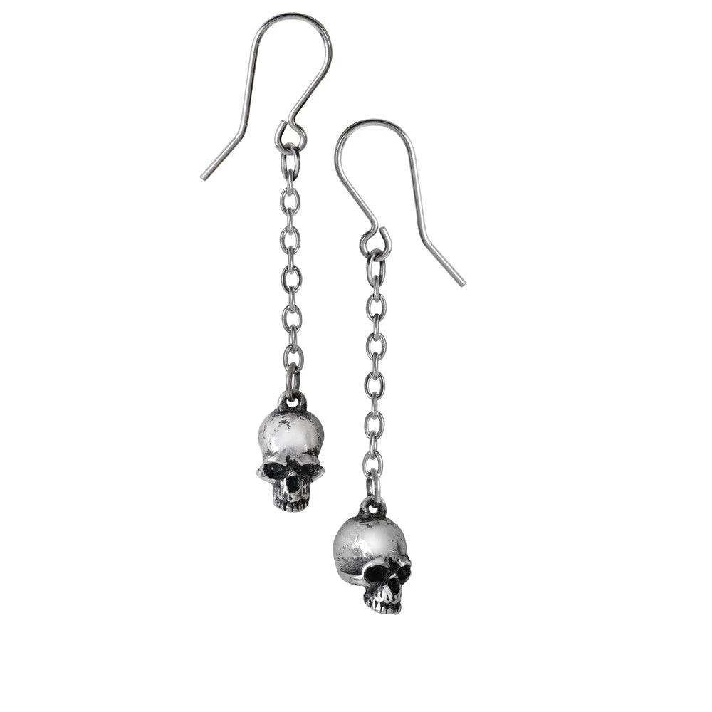 Alchemy Of England Gals Deadskull Earrings 3 Alchemy Of England Gals Deadskull Earrings