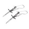 Alchemy Of England Gals Hand Of Macbeth Dagger Earrings