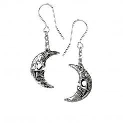 Alchemy Of England Gals Crescent Moon Earrings
