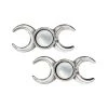 Alchemy Of England Triple Moon Goddess Stud Earrings Gals