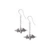Alchemy Of England Gals Kiss Of The Night Bat Dangle Earrings 2 Alchemy Of England Gals Kiss Of The Night Bat Dangle Earrings