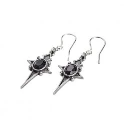 Alchemy Of England Accessories Sterne Leben Cross Earrings