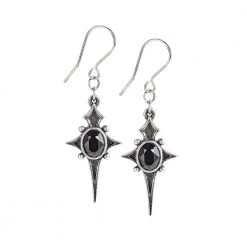 Alchemy Of England Accessories Sterne Leben Cross Earrings