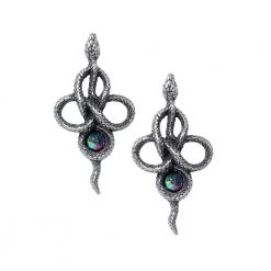 Alchemy Of England Gals Tercia Serpent Earrings