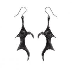 Alchemy Of England Accessories Wings Of Midnight Earrings