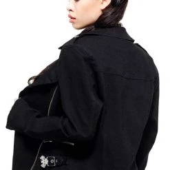 KillStar Endless Sleep Bat Buckle Biker Jacket Gals