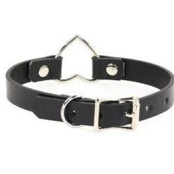 Funk Plus Black Heart Ring Choker Gals