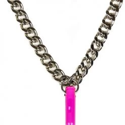 Funk Plus Pink Bullet Chain Necklace