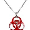 Funk Plus Biohazard Chain Necklace Gals