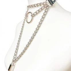 Funk Plus Gals Chain Me To You Choker Chain Necklace