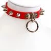 Funk Plus Red Doomsday UK Studded Choker