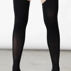 KillStar Gals Fiendish Thigh High Stockings