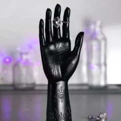 KillStar Jewelry Black Fortuna Hand Ring Stand