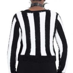 KillStar Gals Freakshow Striped Cardigan