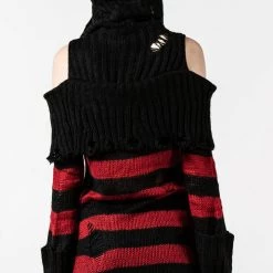 KillStar Gals Freddy Hooded Knit Sweater (Unisex) 8 KillStar Gals Freddy Hooded Knit Sweater (Unisex)