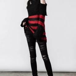 KillStar Gals Freddy Hooded Knit Sweater (Unisex) 9 KillStar Gals Freddy Hooded Knit Sweater (Unisex)