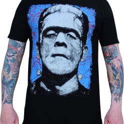 Lowbrow Art Company Guys Frankenstein Portrait Shirt