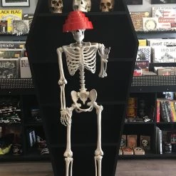 Handmade Custom Coffin Shelf Unit