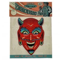 Retro-A-Go-Go Fun-House Devil Patch Patches