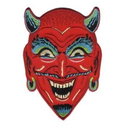 Retro-A-Go-Go Fun-House Devil Patch Patches