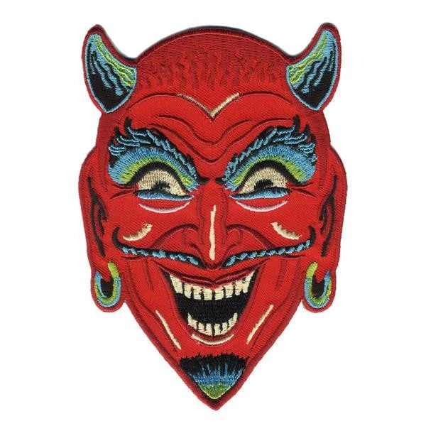 Retro-A-Go-Go Fun-House Devil Patch Patches 3 Retro-A-Go-Go Fun-House Devil Patch Patches