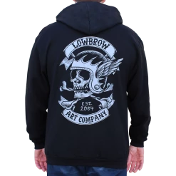 Black Market Art Company Fury Road Skull Hoodie Guys