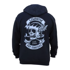 Black Market Art Company Fury Road Skull Hoodie Guys