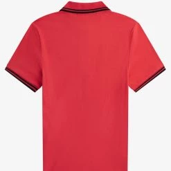 Fred Perry Polo Shirt Pink Flamingo // Black Gals