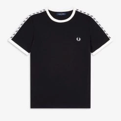 Fred Perry Taped Ringer T-Shirt Gals