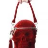 KillStar Blood Red Grave Digger Skull Bag Gals 1 KillStar Blood Red Grave Digger Skull Bag Gals