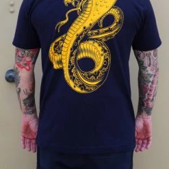 Black Market Art Company Golden Cobra Shirt Guys
