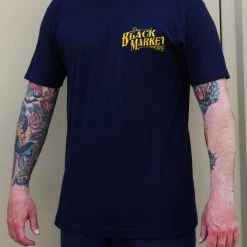 Black Market Art Company Golden Cobra Shirt Guys