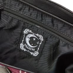 KillStar Harley Chain Bag Blood Red Plaid Gals