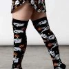 KillStar Haunted Pumpkin Knee-High Socks Gals