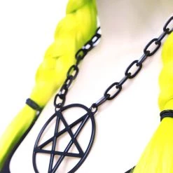 KillStar Hextasy Black Chain Choker Necklace