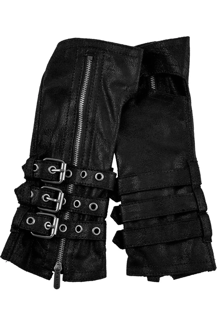 KillStar Accessories Heaven Knows Fingerless Buckle Gloves 4 KillStar Accessories Heaven Knows Fingerless Buckle Gloves