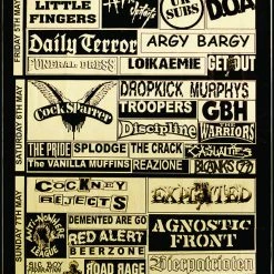 Annex Clothing Housewares Holidays In The Sun Show Flier Fine Art Print